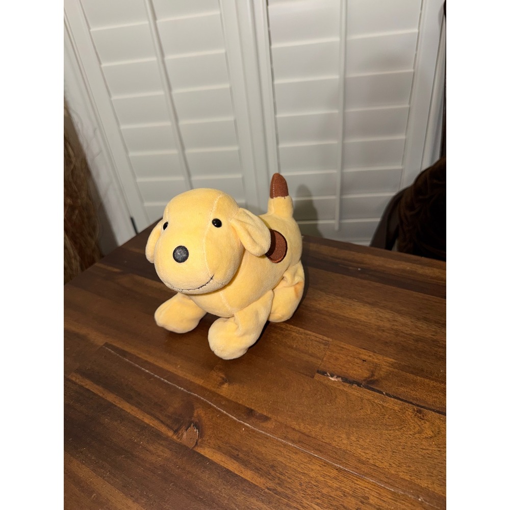 Vintage 1993 Eden Spot the Dog Plush Stuffed Animal Eric Hill Yellow Brown 8"